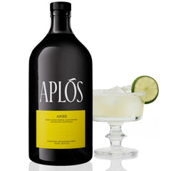 Aplós ARISE botella frontal mostrando diseño y presencia para servir