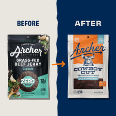 Archer jerky seis bolsas juntas ideal para almacenamiento y viaje