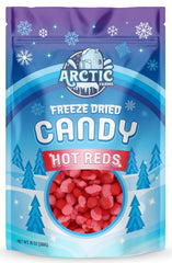 Arctic Farms bolsa resellable abierta mostrando cierre práctico y conservación