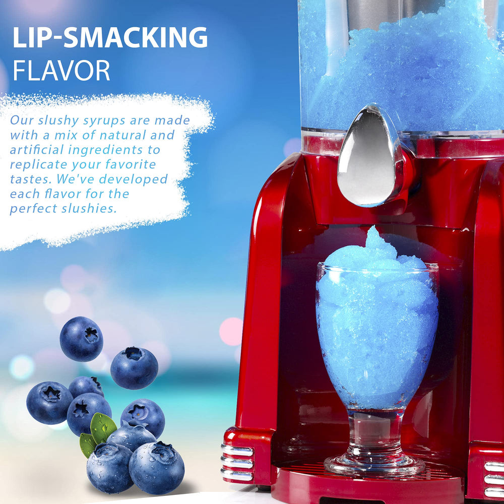 Arctic Slushy etiqueta y lista de ingredientes para identificar sabor y uso