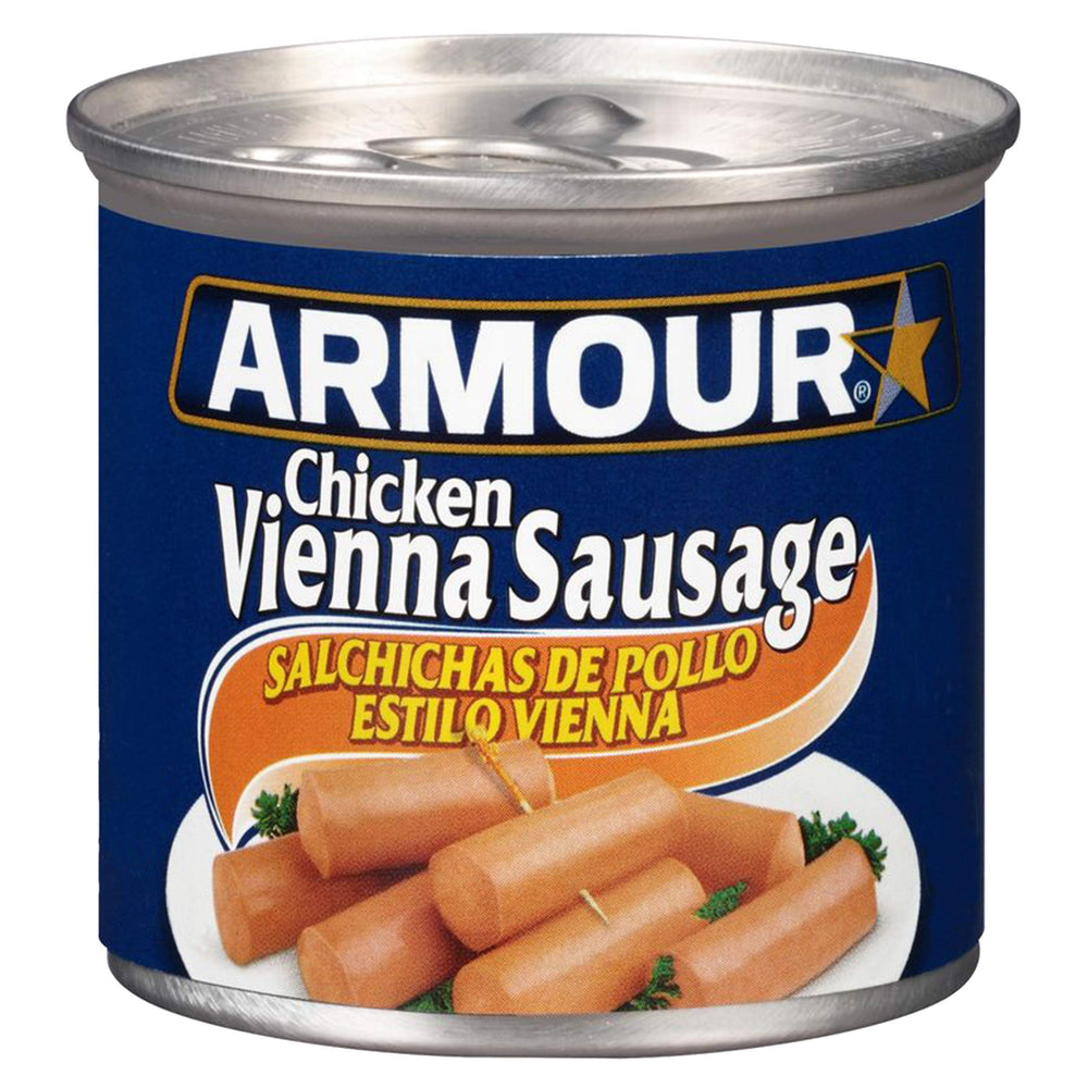 Armour Star vista frontal del paquete de 24 latas útil para almacenamiento