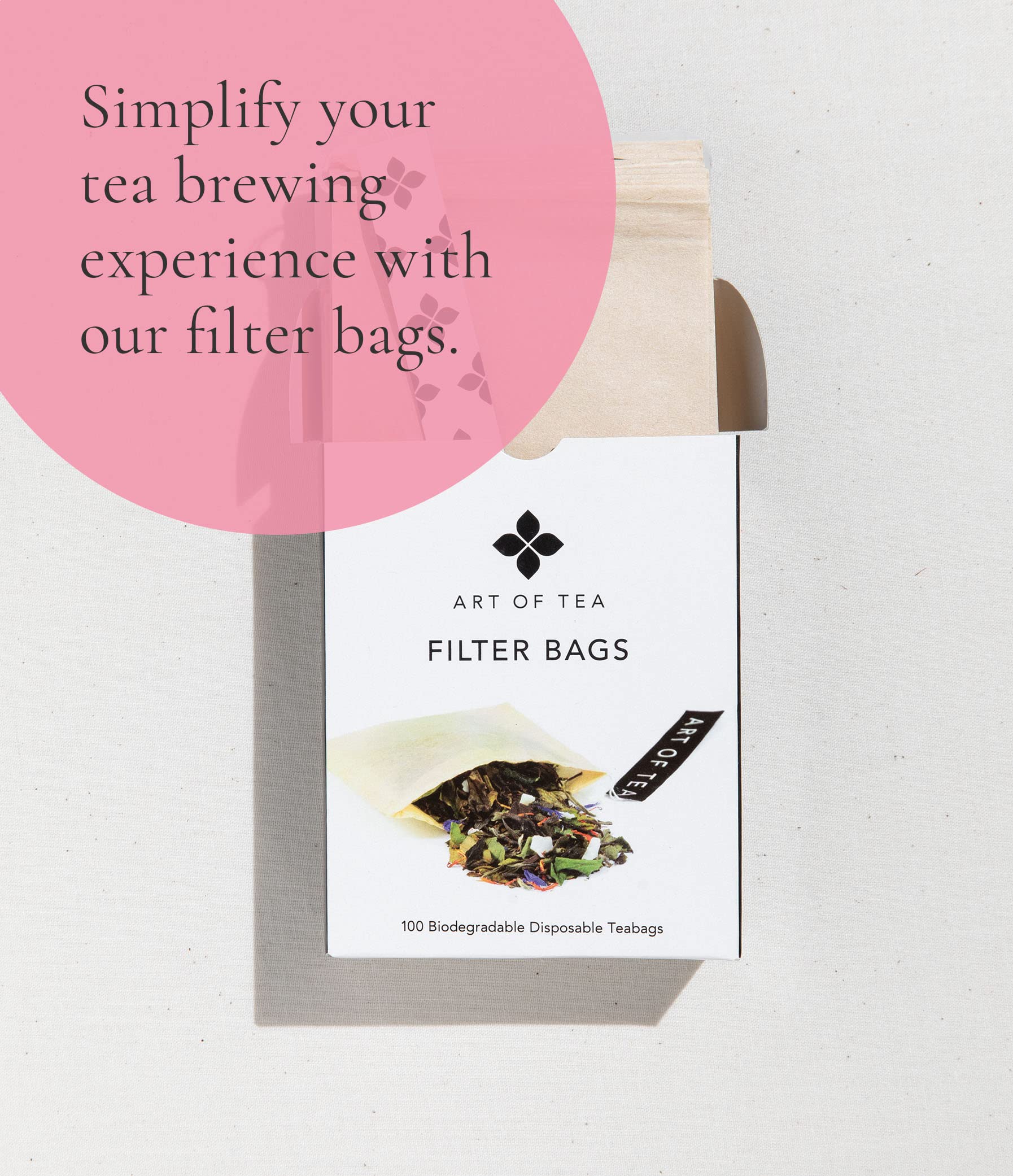 Art of Tea vaso con hielo hecho con English Breakfast, refresca sin perder sabor
