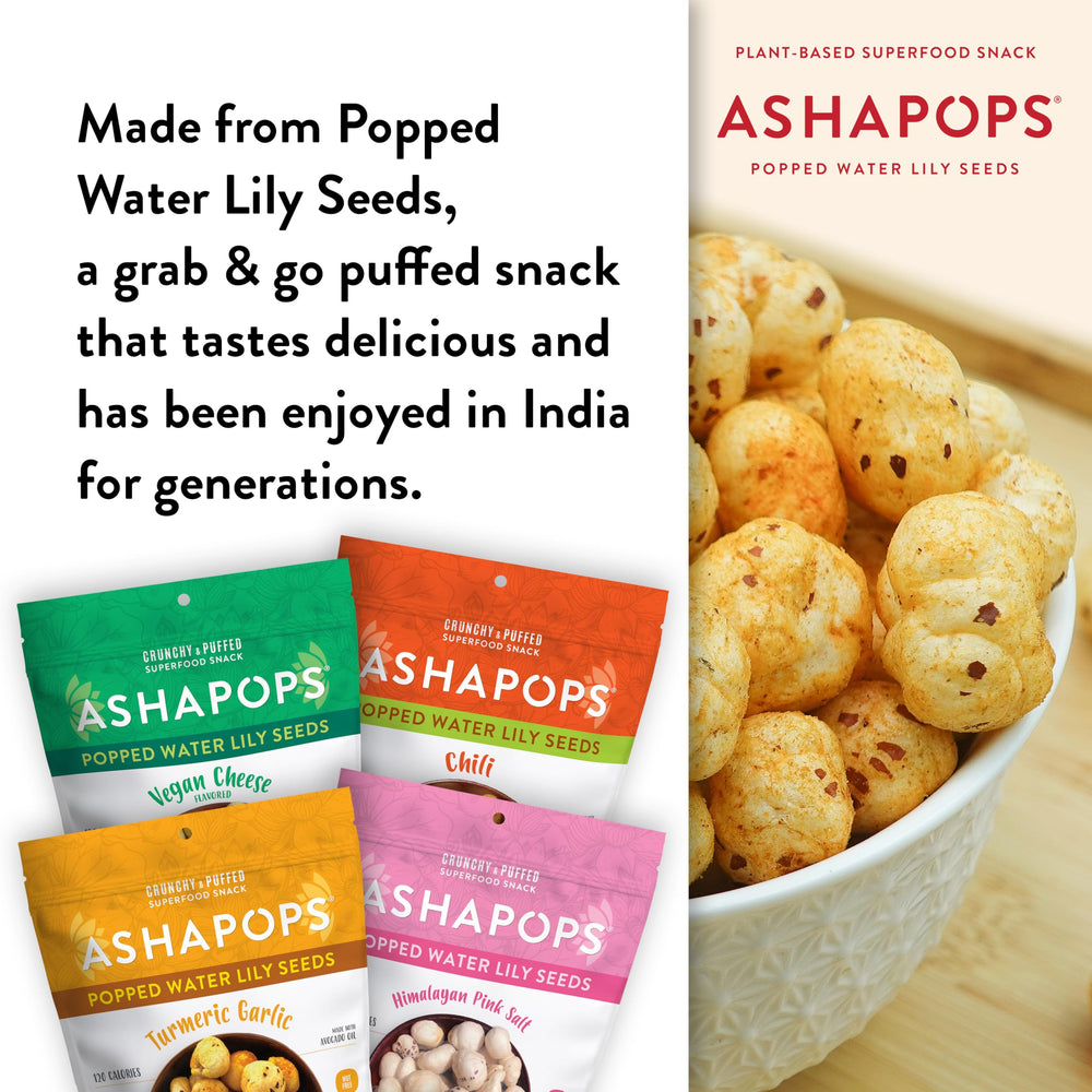 AshaPops etiqueta de ingredientes que muestra limpieza y verificaciones