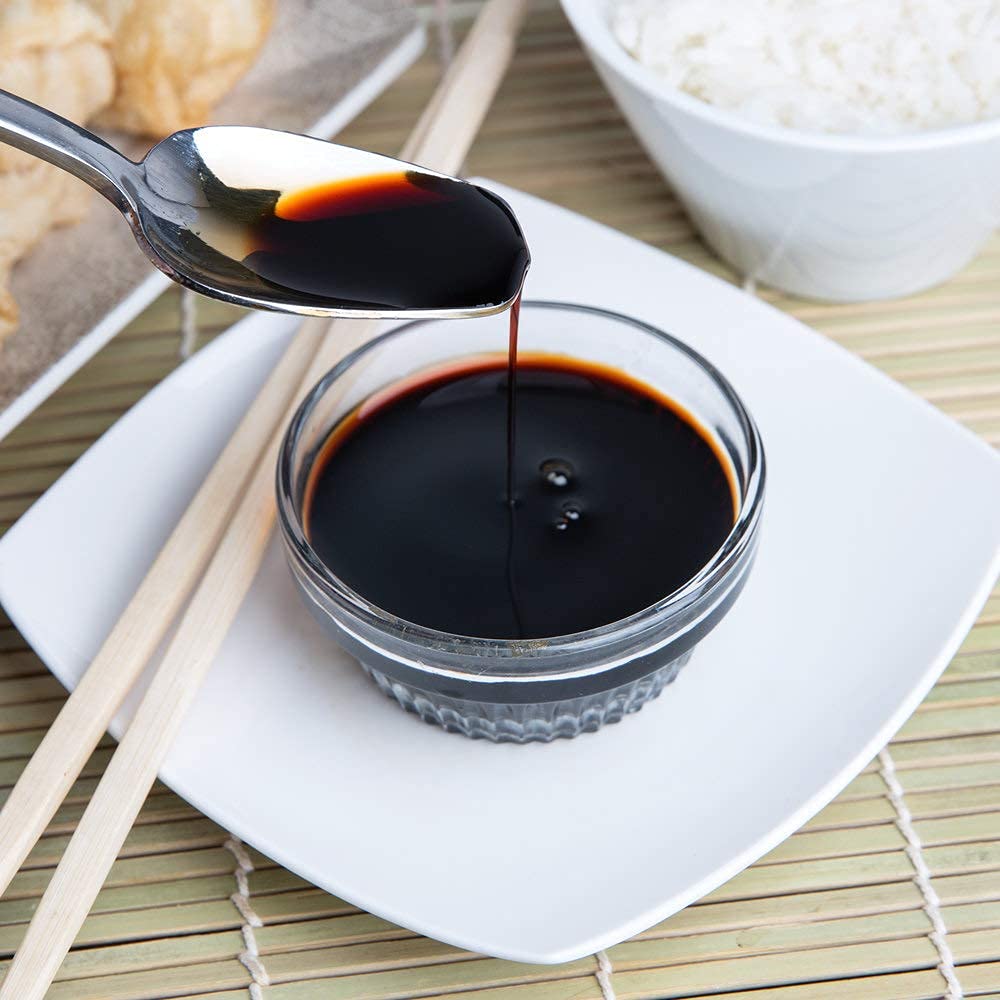 Kikkoman comparativa tamaño Assortit envase grande para cocina profesional
