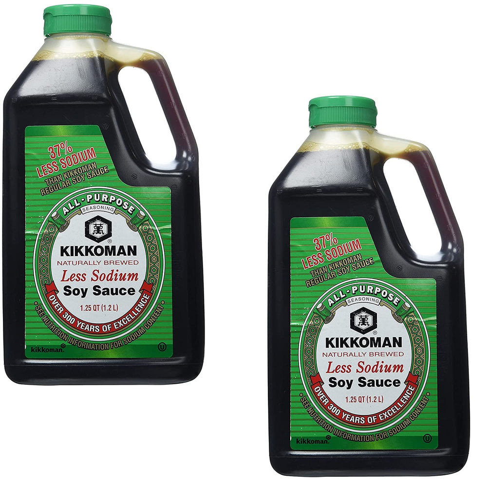 Kikkoman envase frontal 40 oz Assortit muestra etiqueta y tamaño práctico