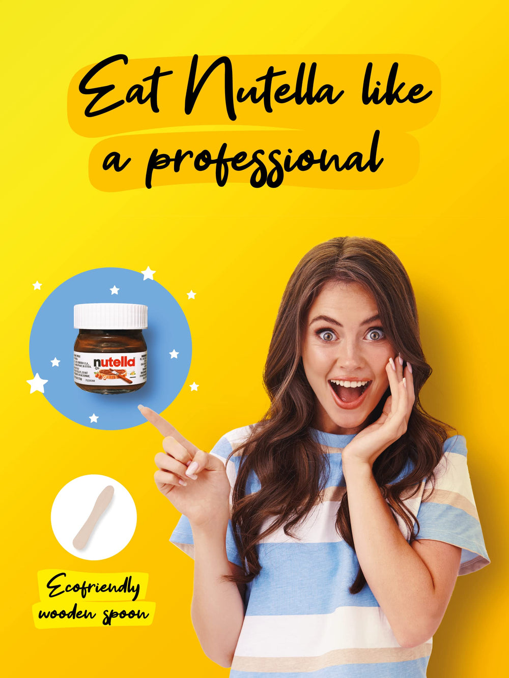ATREVO frasco sobre escritorio como merienda para compañeros