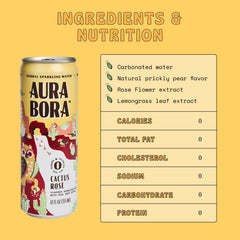 Aura Bora primer plano de burbujas y textura para sabor limpio