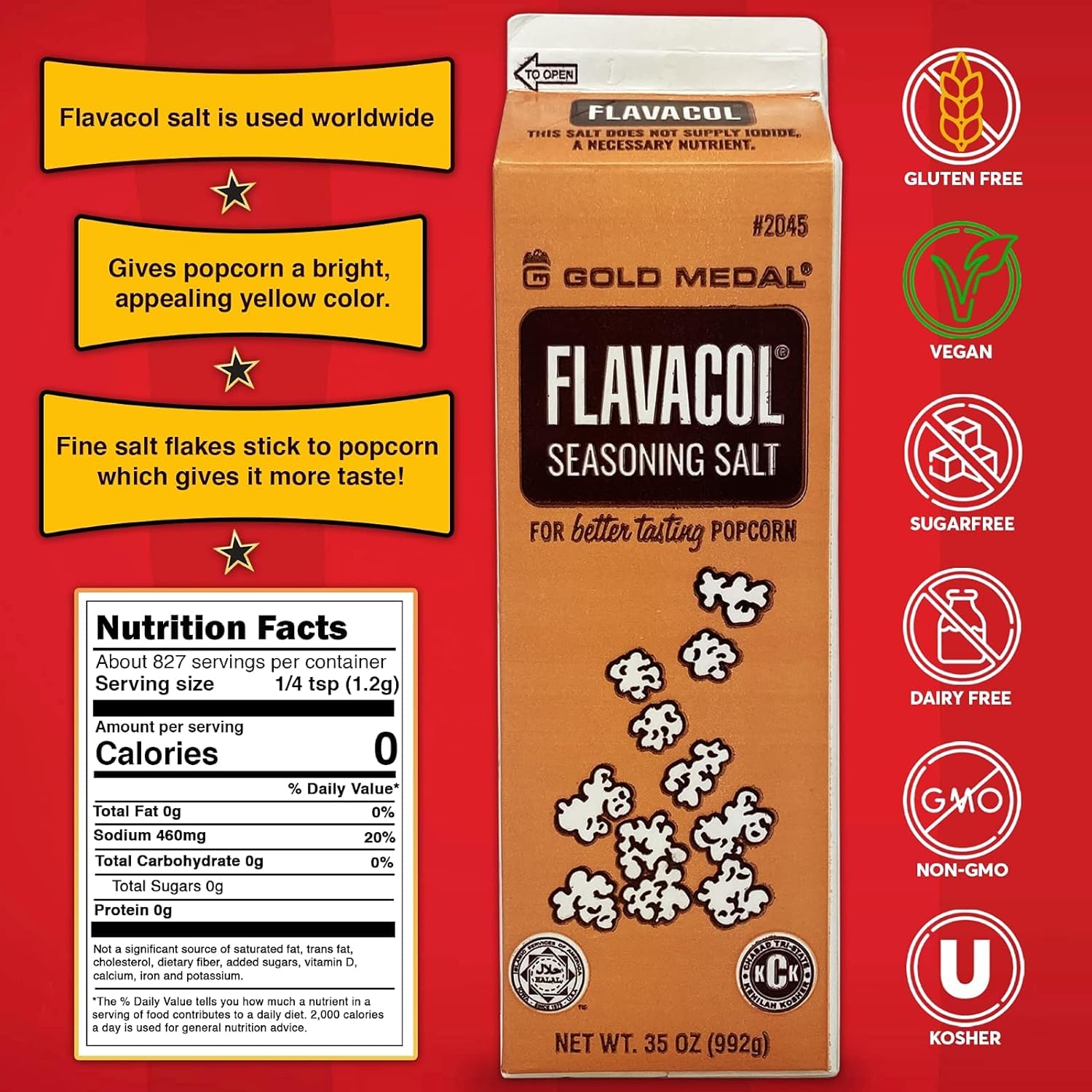 AYD Goods palomitas en olla recién reventadas, aroma de cine y dorado uniforme