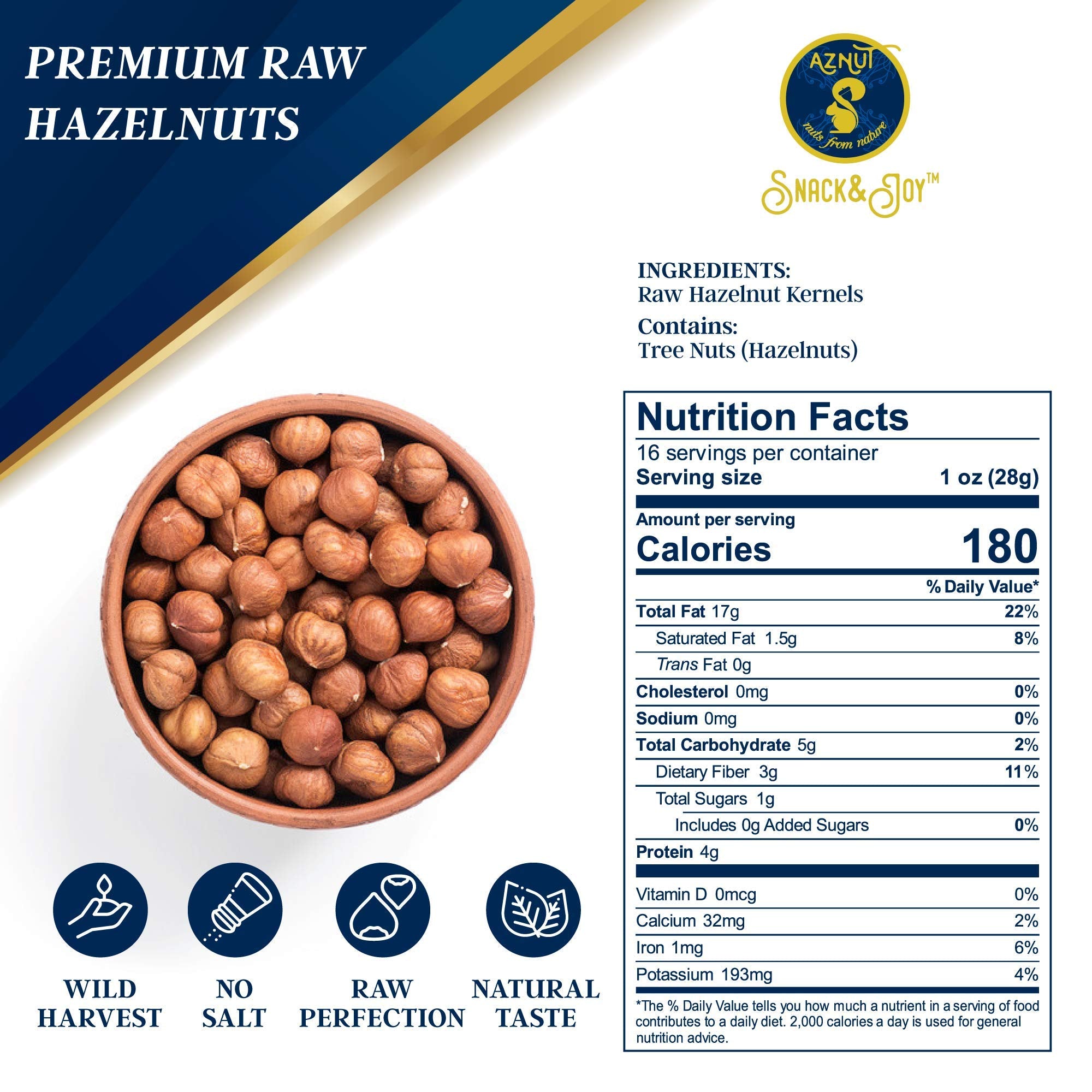 AZNUT avellanas usadas en ensalada, aportan crocancia y sabor