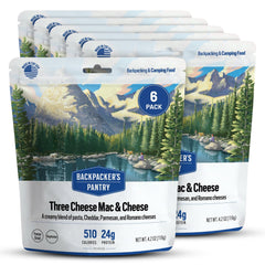 Backpacker's Pantry frente del pouch mostrando diseño y conveniencia