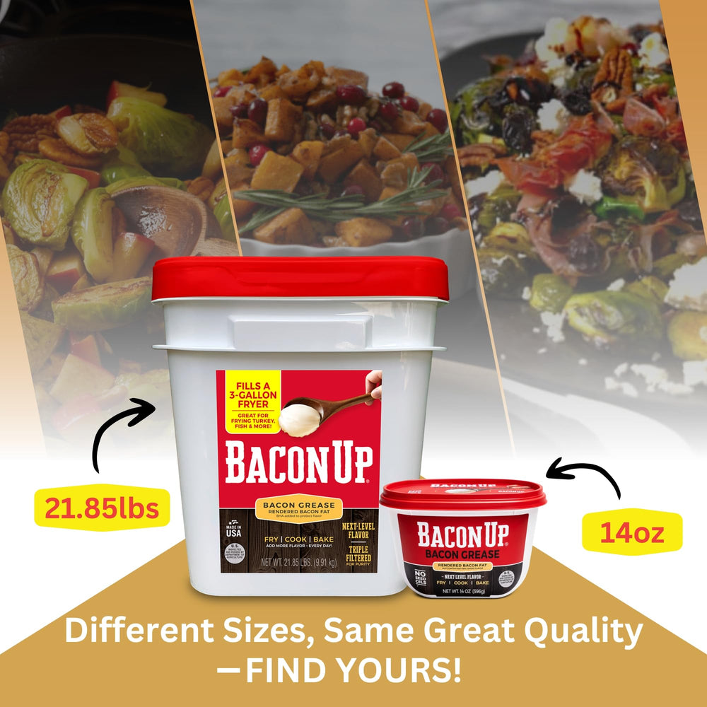 Bacon Up pack de tres envases listos para cocina frecuente