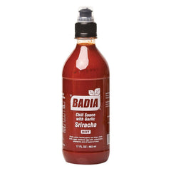 Badia salsa frente del envase mostrando etiqueta clara y uso versátil