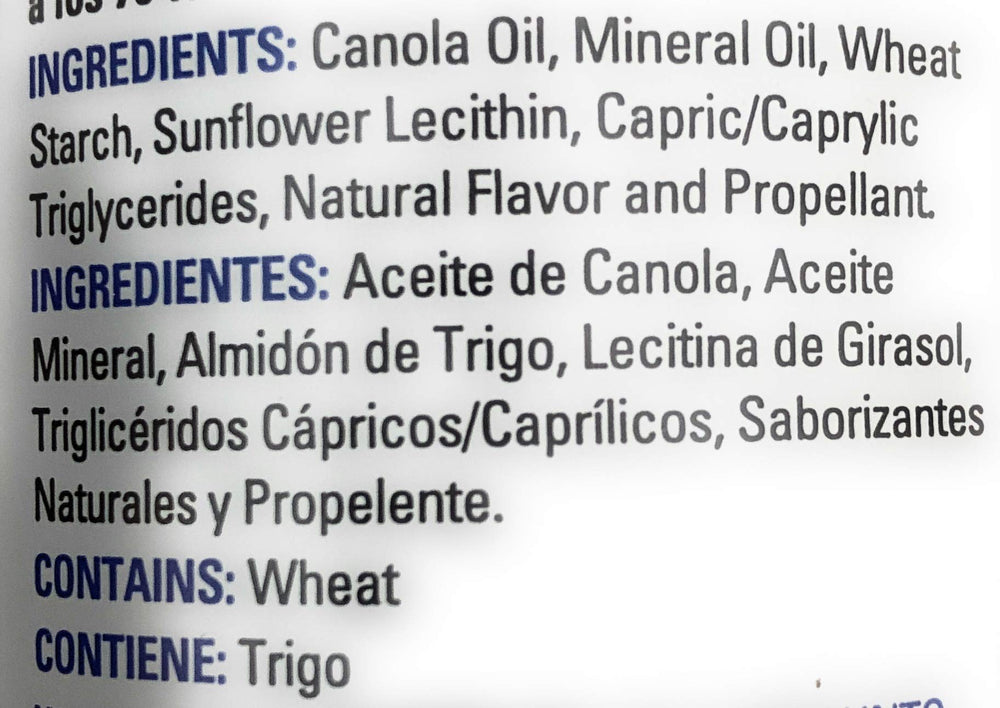 Bak-klene en uso en horno con molde desmoldado sin adhesión