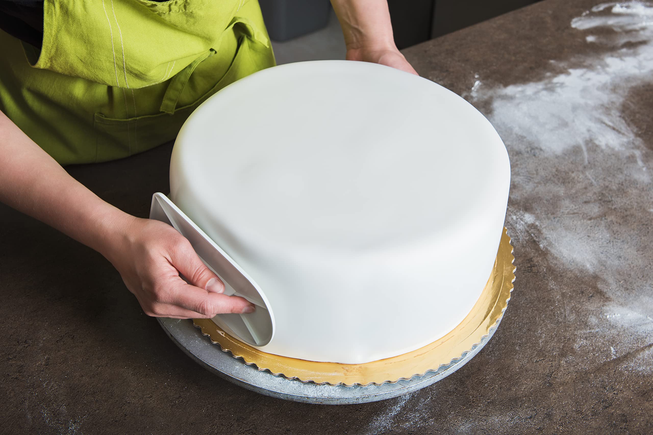 Bakerpan flores y figuras modeladas, detalle comestible profesional
