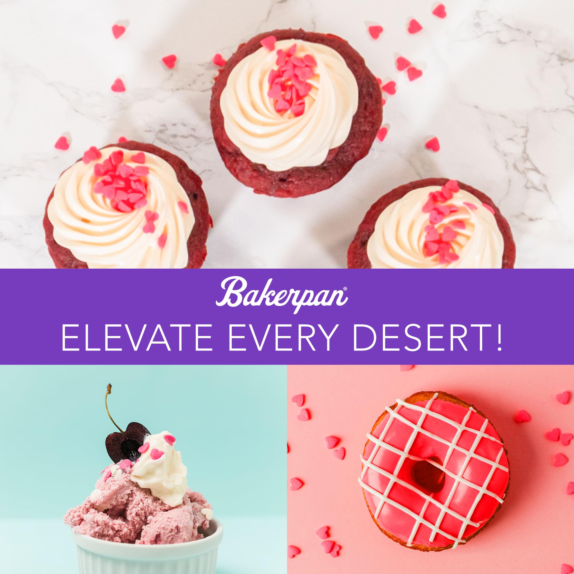 Bakerpan confetis en colores primarios para decoraciones vibrantes