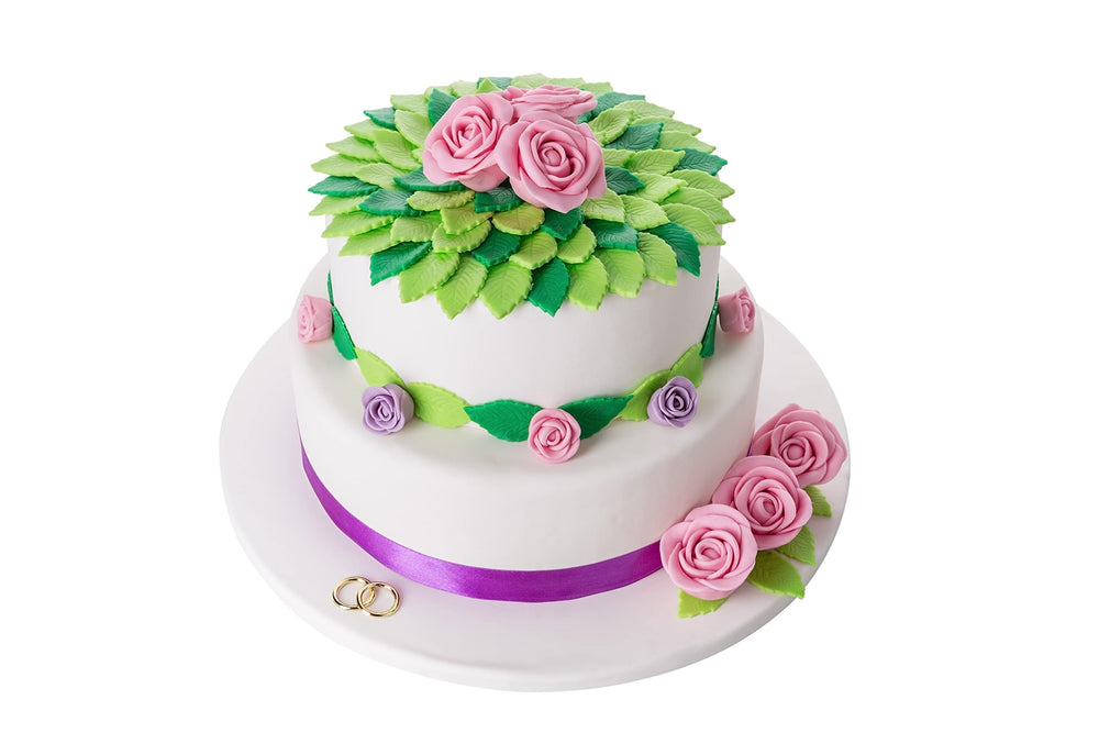 Bakerpan fondant estirado en rodillo, facilita cobertura uniforme