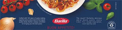 Barilla spaghetti en olla hirviendo mostrando tiempo de cocción ideal