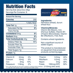 Barilla primer plano de hebras mostrando textura firme y uniforme