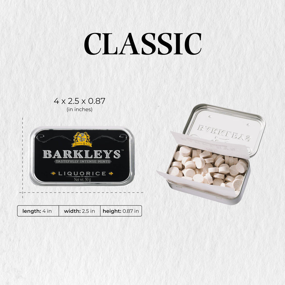 Barkleys detalle del diseño retro de la lata como objeto reutilizable