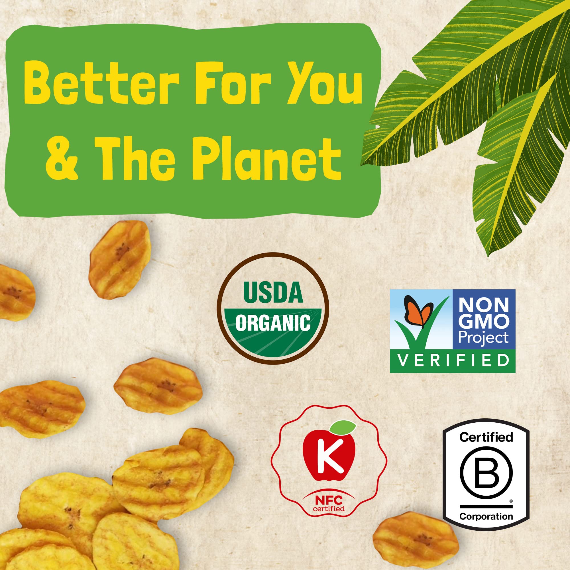 Barnana chips junto a guacamole, añade crujido y sabor a dips