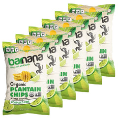 Barnana paquete Acapulco Lime mostrando diseño y sabor cítrico