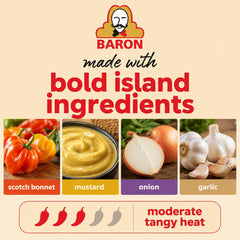 Baron salsa vertiéndose en salsera para servir y realzar platos rápidamente