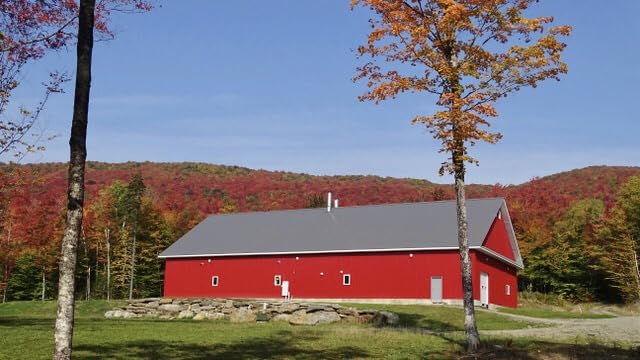 Barred Woods etiqueta con certificaciones USDA y NOFA-Vermont visibles
