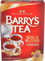 Barry's Tea bolsita en primer plano mostrando textura y filtrado eficiente