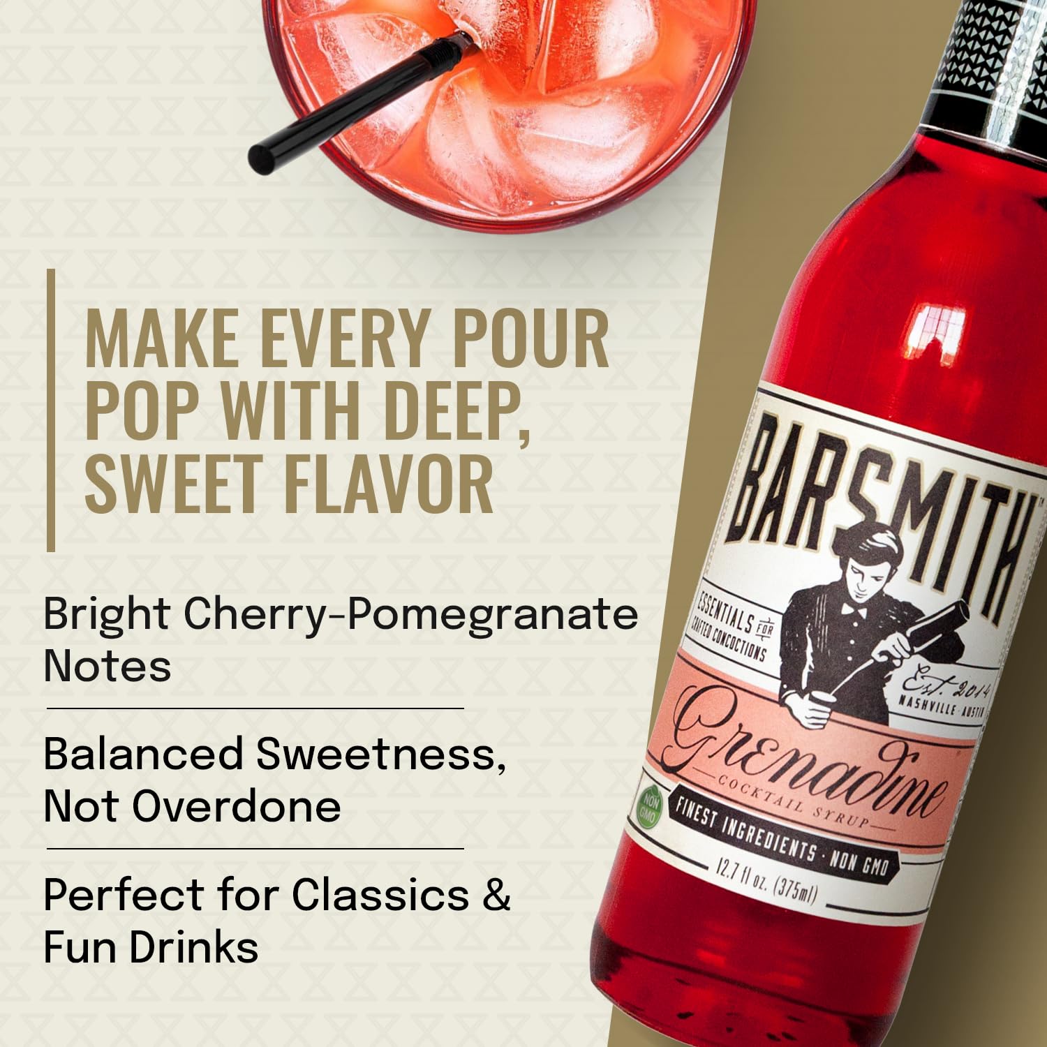 Barsmith ingredientes: azúcar de caña y jugo vegetal como color natural