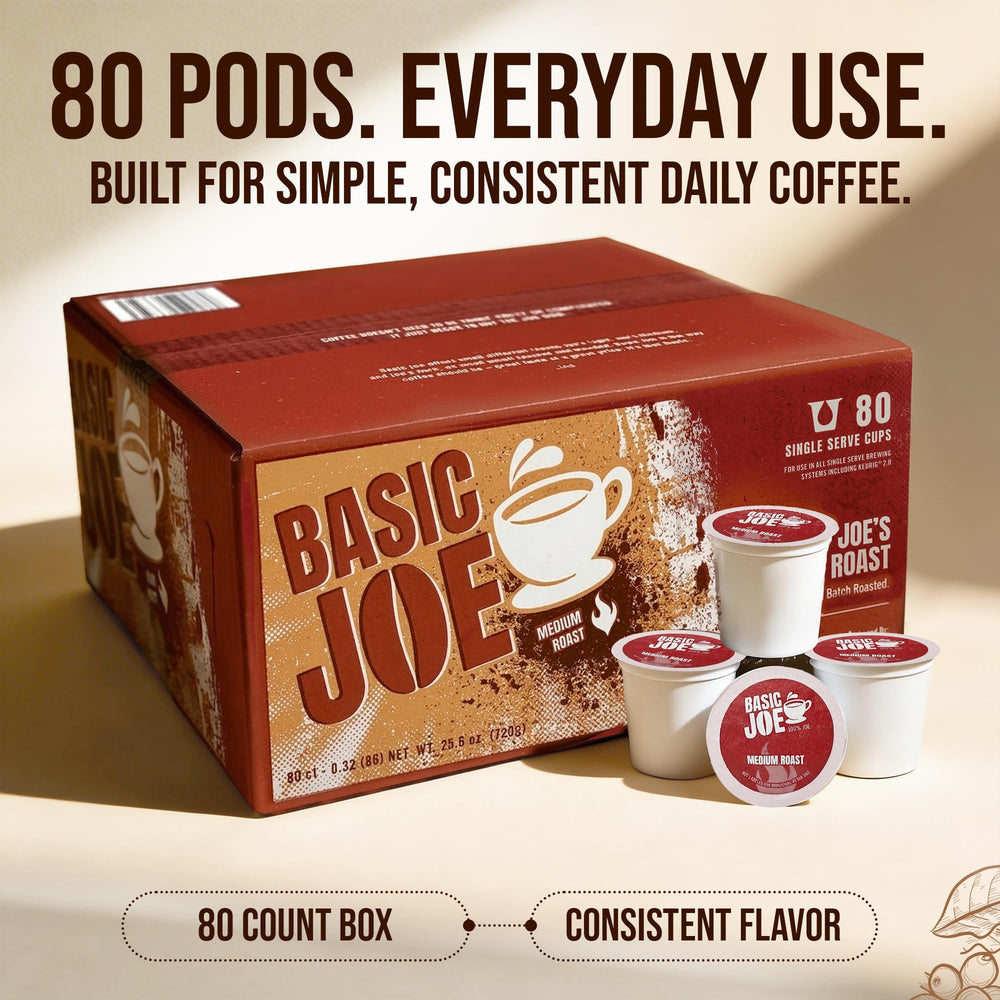 Basic Joe detalle de cápsula y textura que destaca frescura y sellado hermético