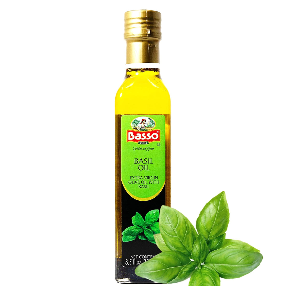 Basso botella frontal 250 ml mostrando diseño y practicidad