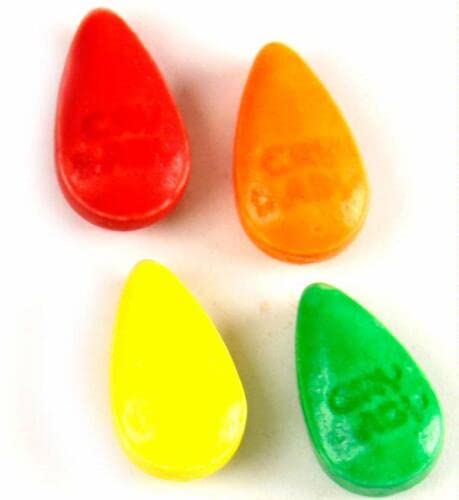 BAYSIDE CANDY etiqueta con ingredientes y beneficios de almacenamiento
