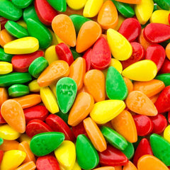 BAYSIDE CANDY mano mostrando tamaño de las piezas para referencia