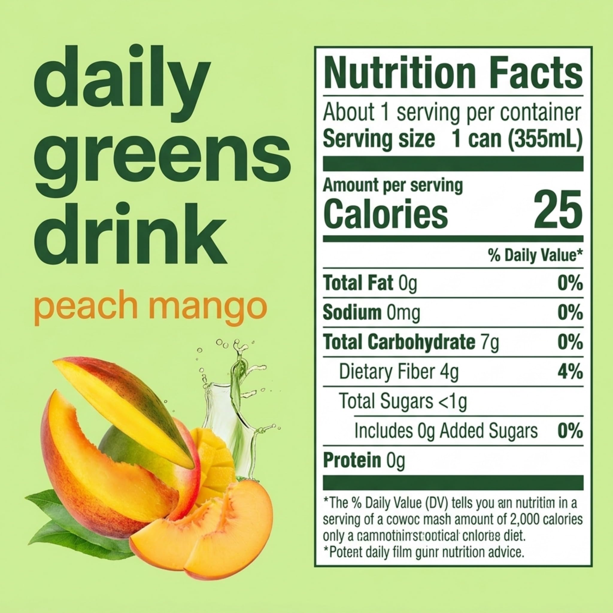 Be Amazing gota de bebida Peach Mango en primer plano, muestra textura refrescante