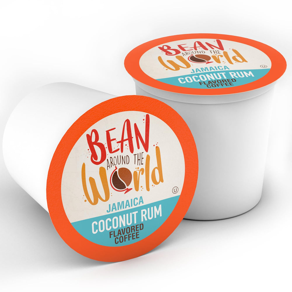 BEAN AROUND THE WORLD etiqueta con certificación kosher y datos del producto