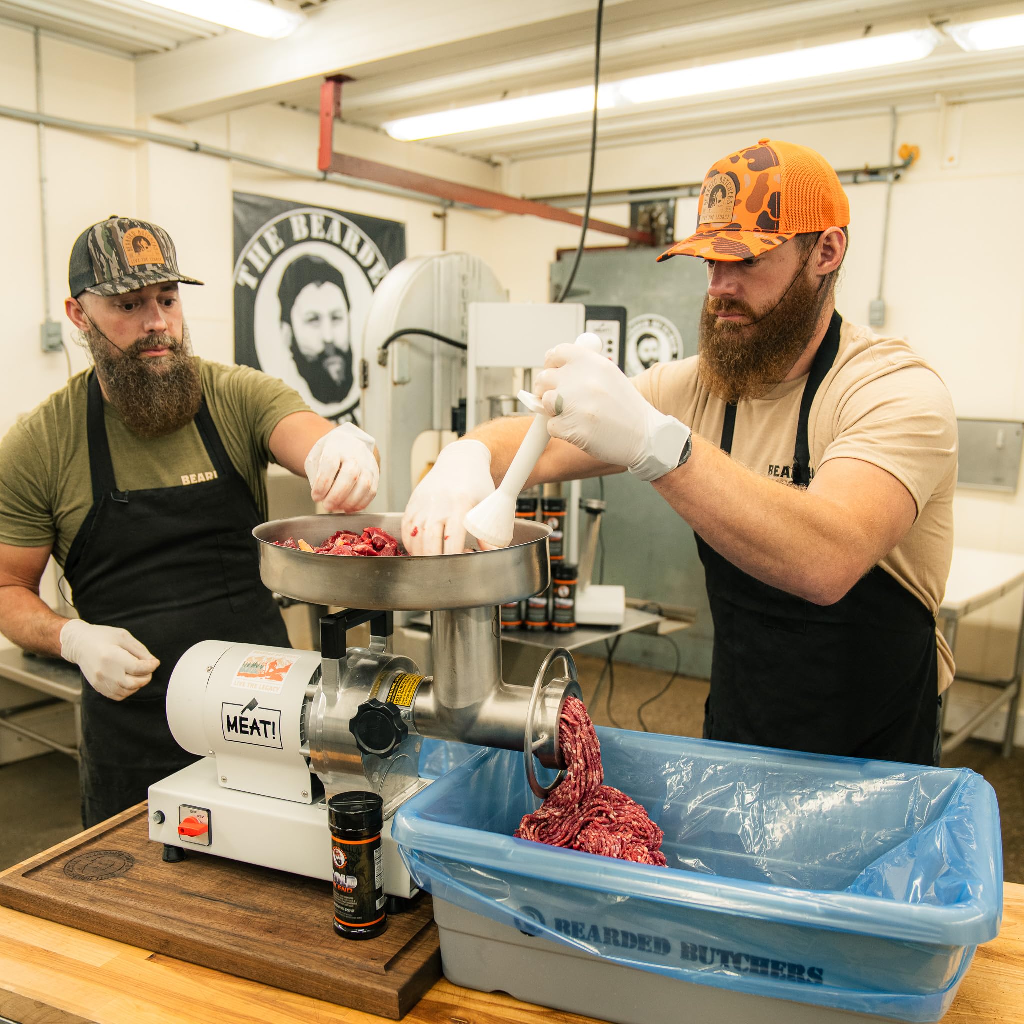 Bearded Butcher Blend ambiente de cocina artesanal sugiriendo resultados profesionales