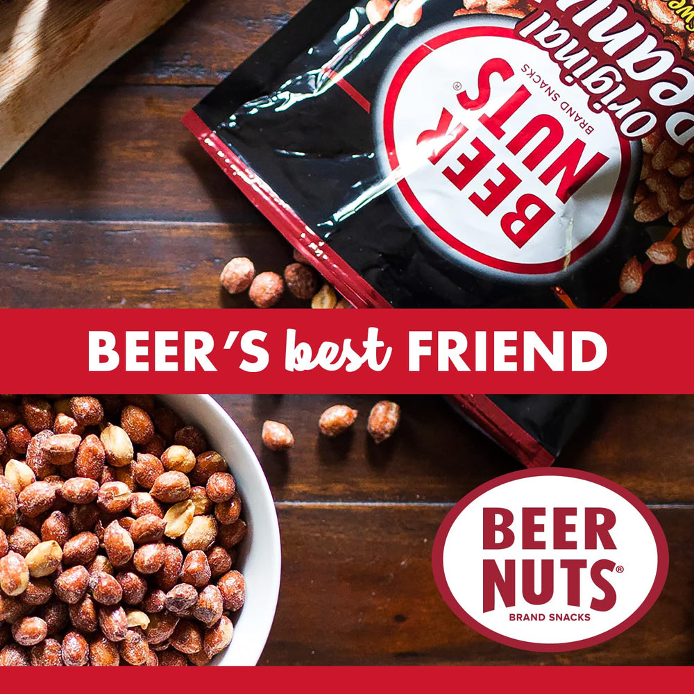 BEER NUTS etiqueta nutricional detalle para revisar ingredientes