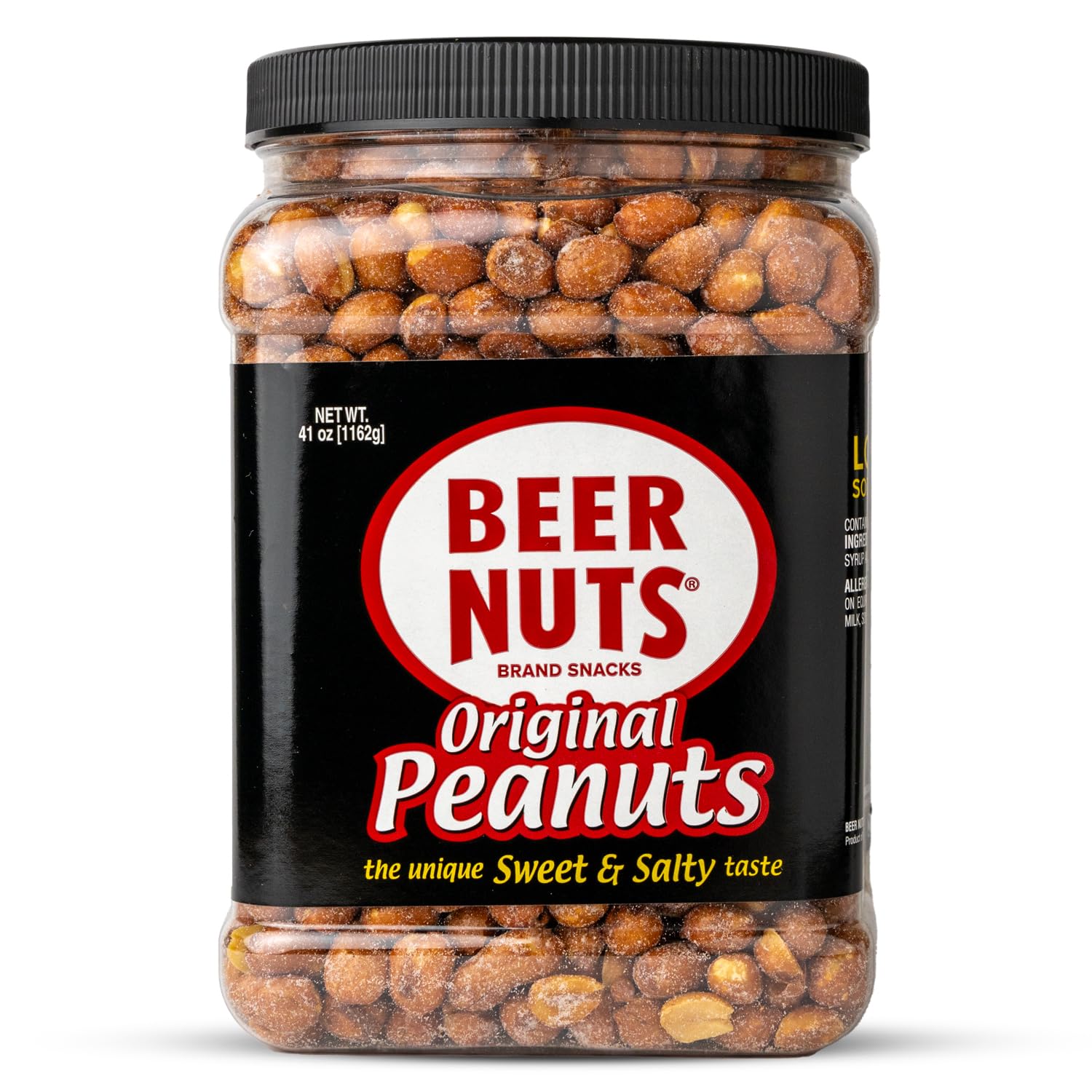 BEER NUTS tarro 41oz frente, práctico y listo para compartir