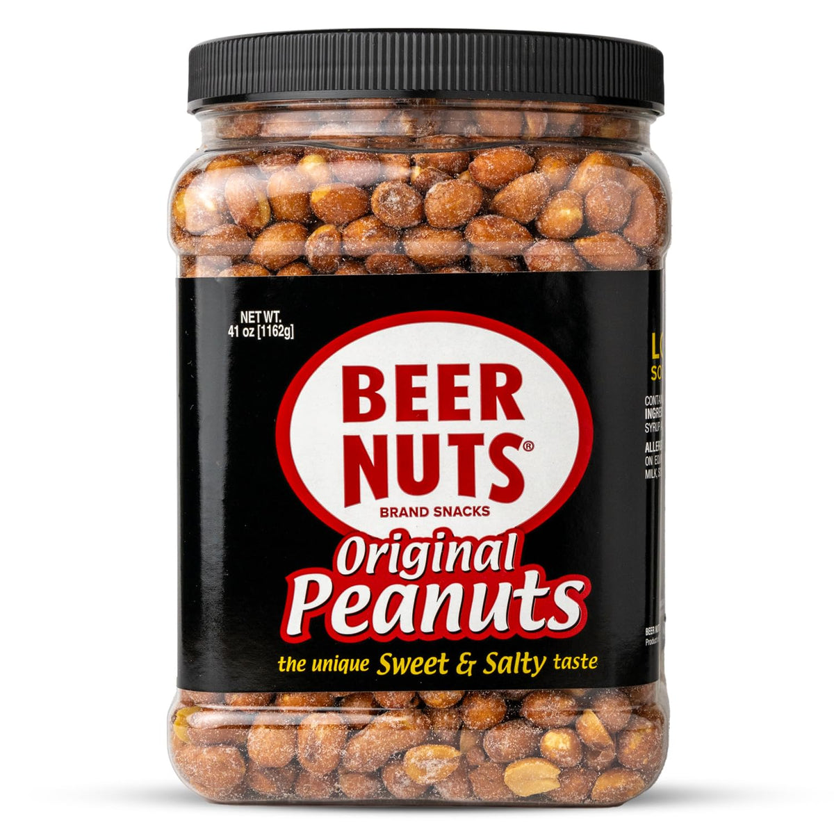 BEER NUTS tarro 41oz frente, práctico y listo para compartir