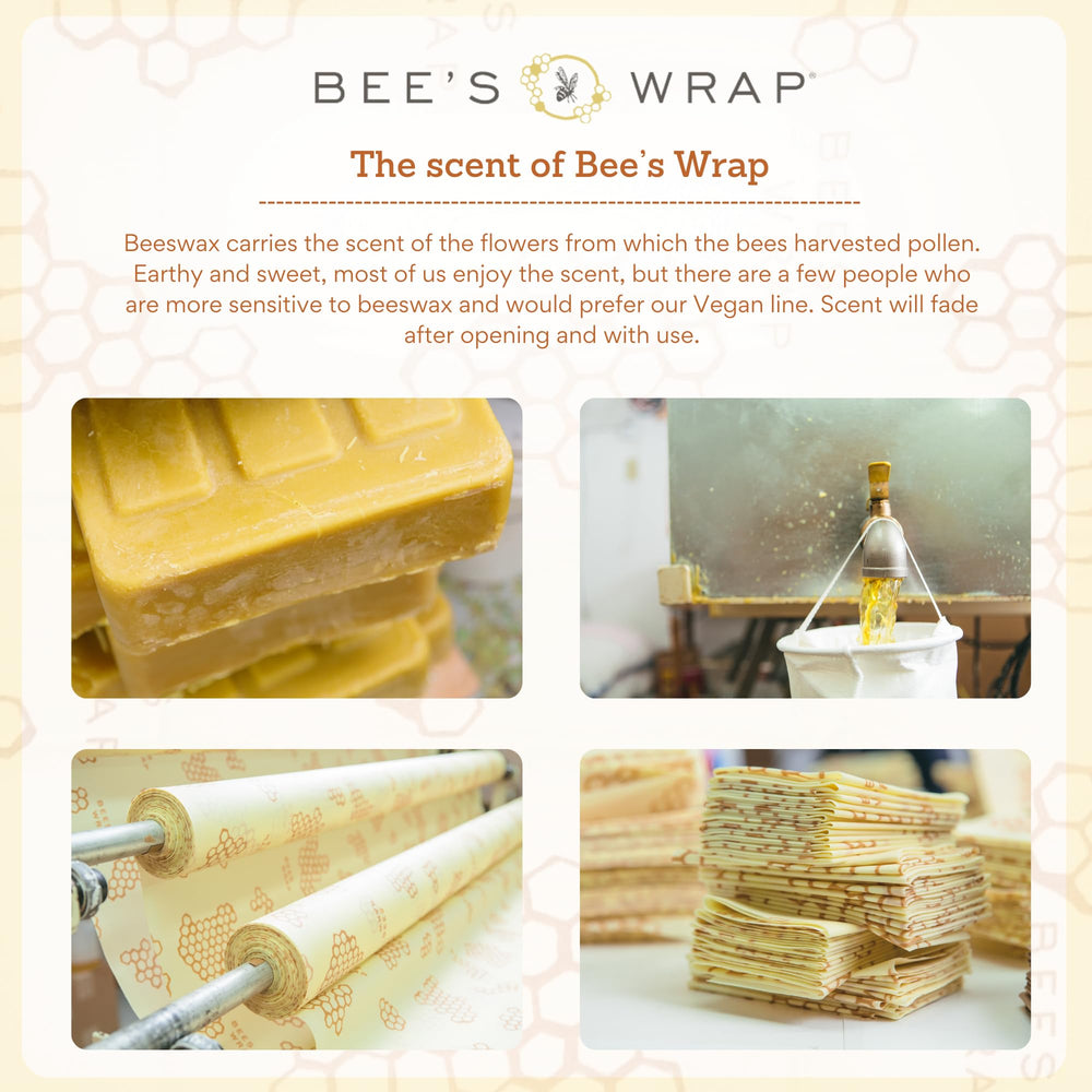 Bee's Wrap uso en cocina, ambiente lifestyle que inspira reducción de plástico