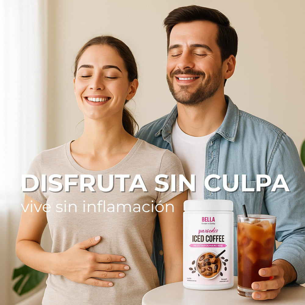 Bella All Natural cucharada del producto, muestra la porción práctica