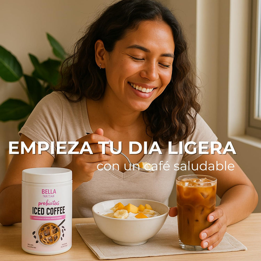Bella All Natural preparación en cocina u oficina, conveniencia diaria