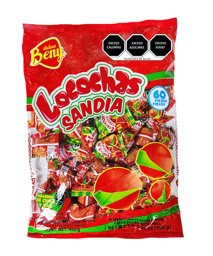 BENY Locochas frente del empaque mostrando 1 libra y diseño atractivo