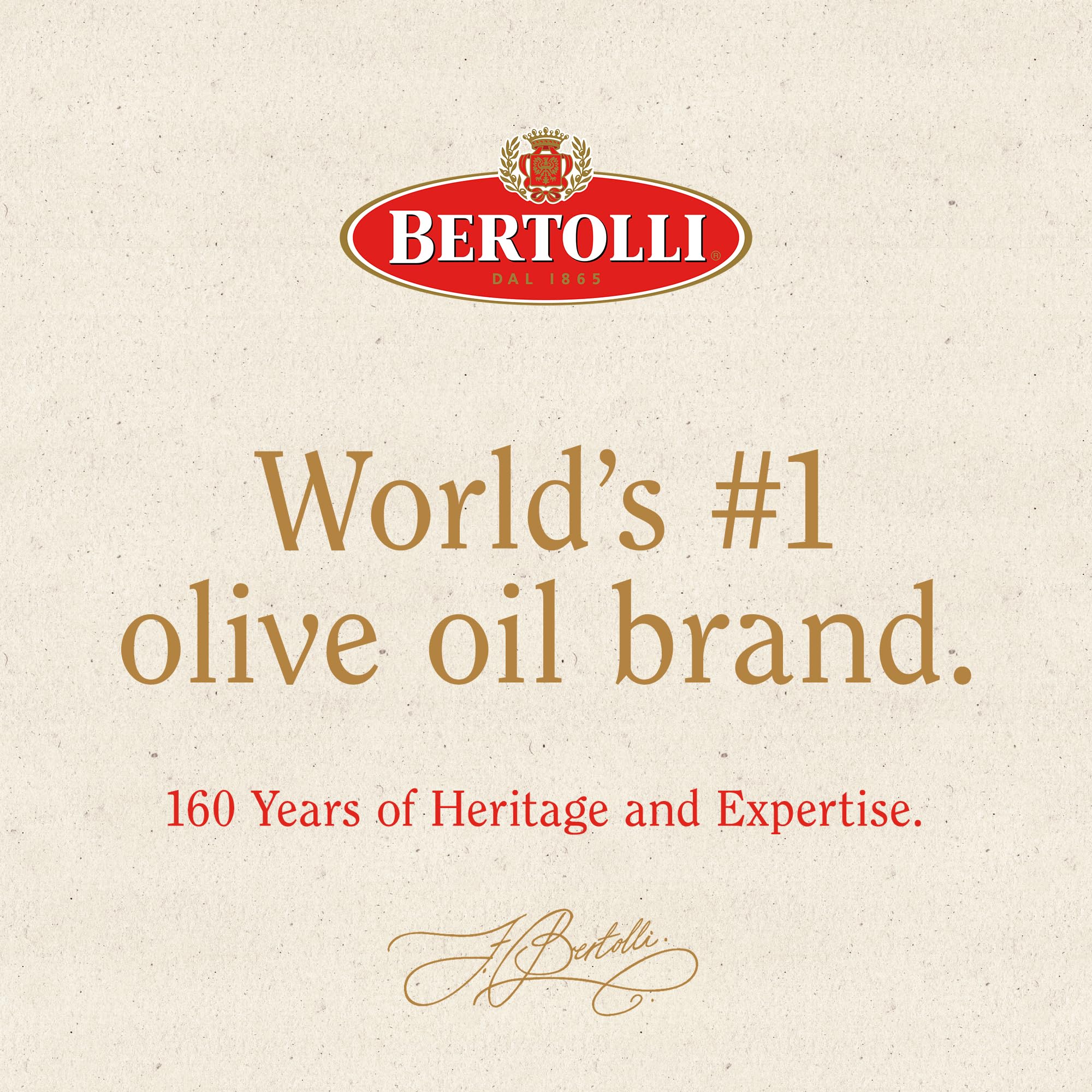 Aceite Bertolli vertido en sartén ilustrando uso para freír a altas temperaturas