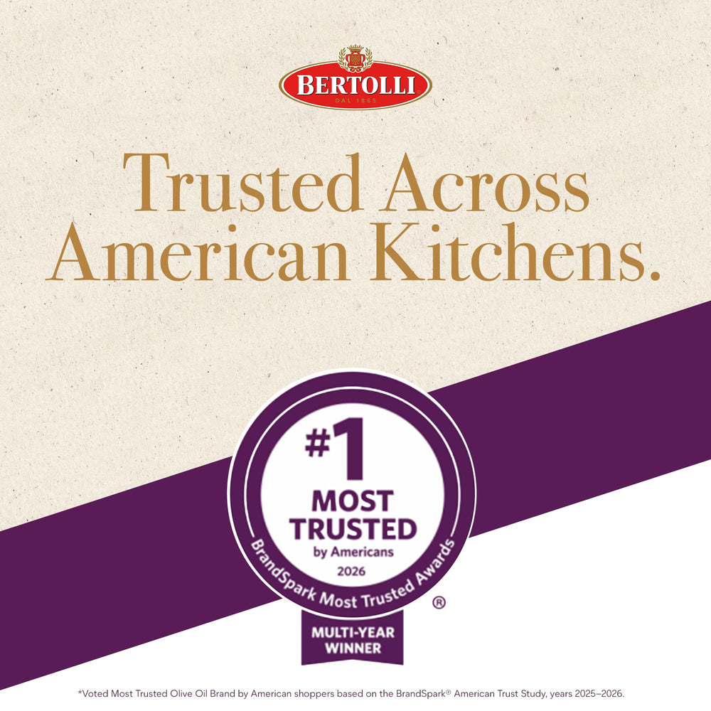 Bertolli botella oscura preservando frescura y protección contra luz