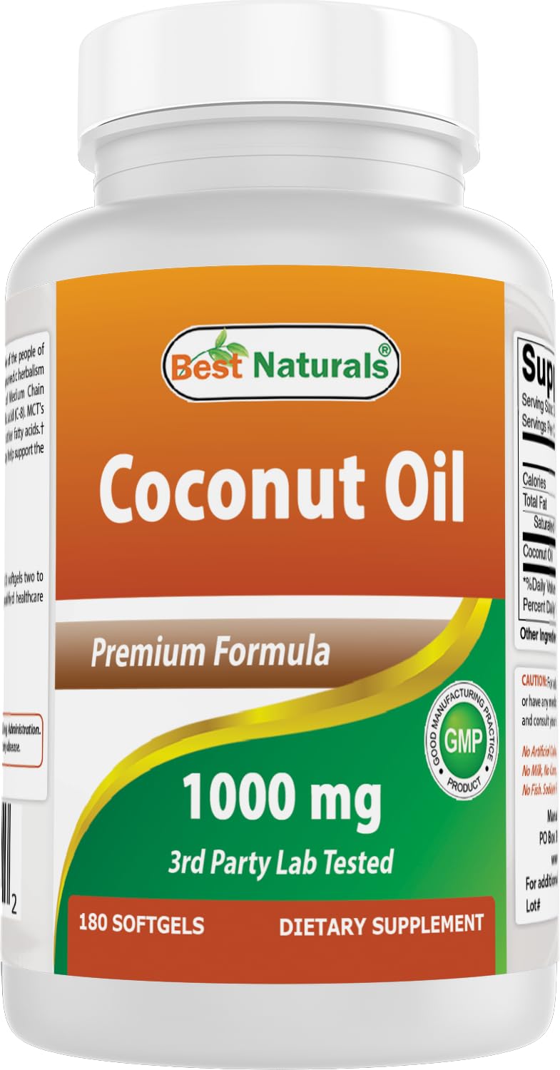 Best Naturals frasco adelante mostrando etiqueta y cantidad, confianza en calidad