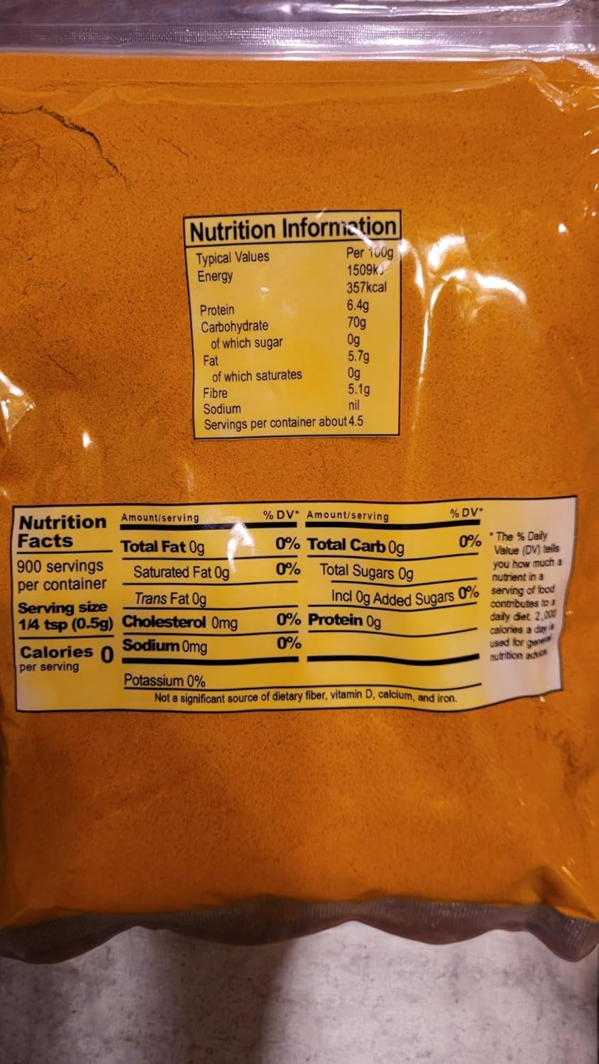 Betapac Curry Powder textura en primer plano destacando color y calidad