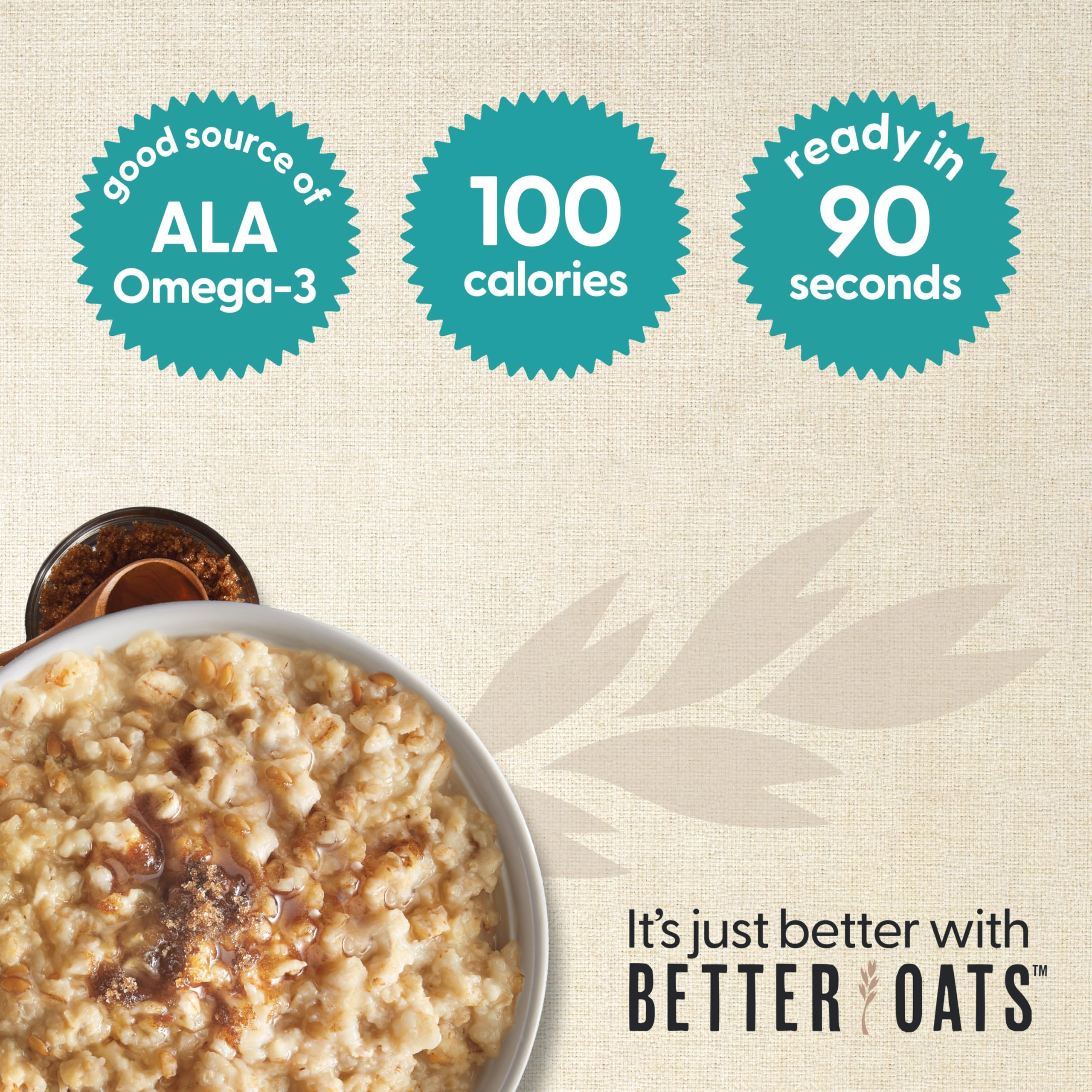 Better Oats tazón preparado listo para comer y disfrutar