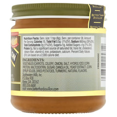 Better Than Bouillon en uso vertido en sopa, aporta sabor vegetal y profundidad