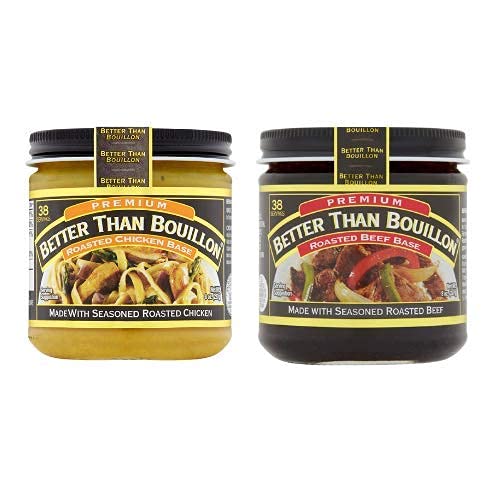 Better Than Bouillon frascos frontales mostrando pack doble y ventaja de uso